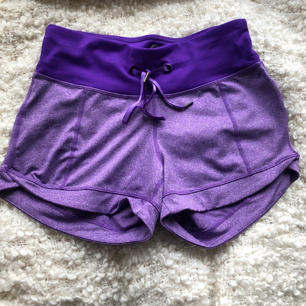 90 Degree | Purple Workout Shorts